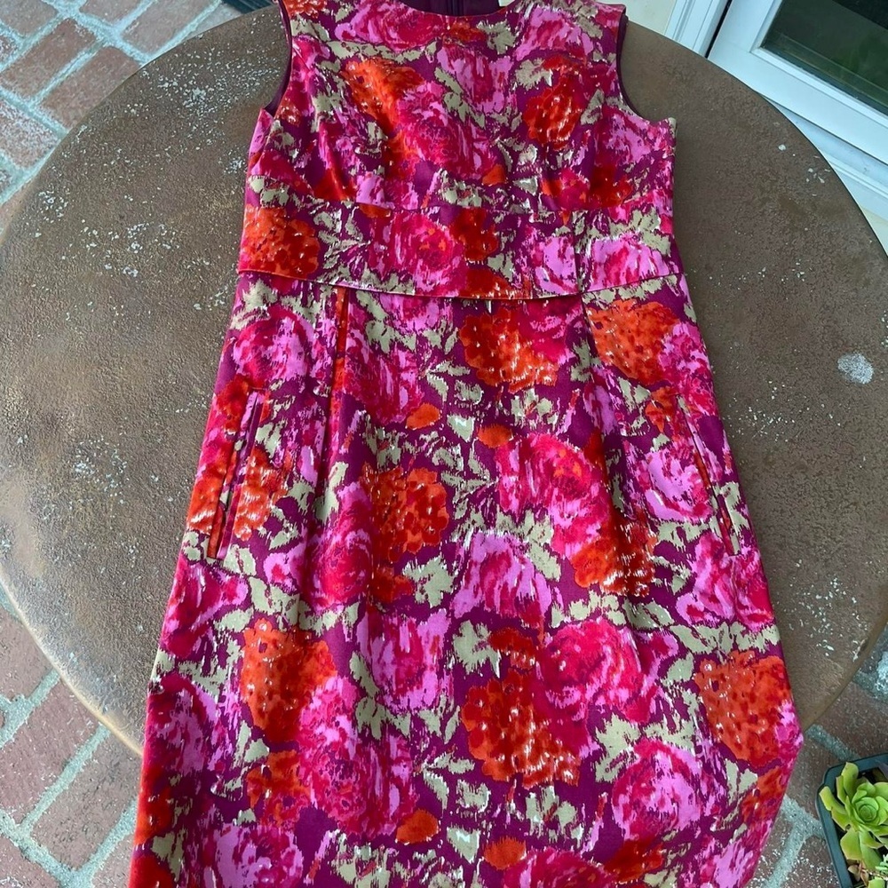 michael knors pink floral dress 2p - Picture 4 of 5